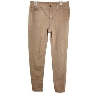 MNG BY MANGO Tan‎ Mid-Rise Slim Fit Jeans, Size 14